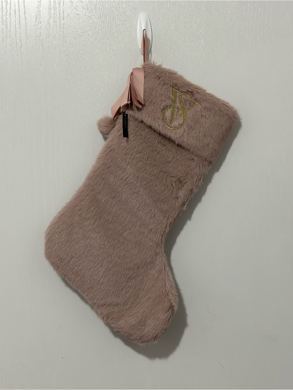 Victoria’s Secret Faux Fur Holiday Stocking